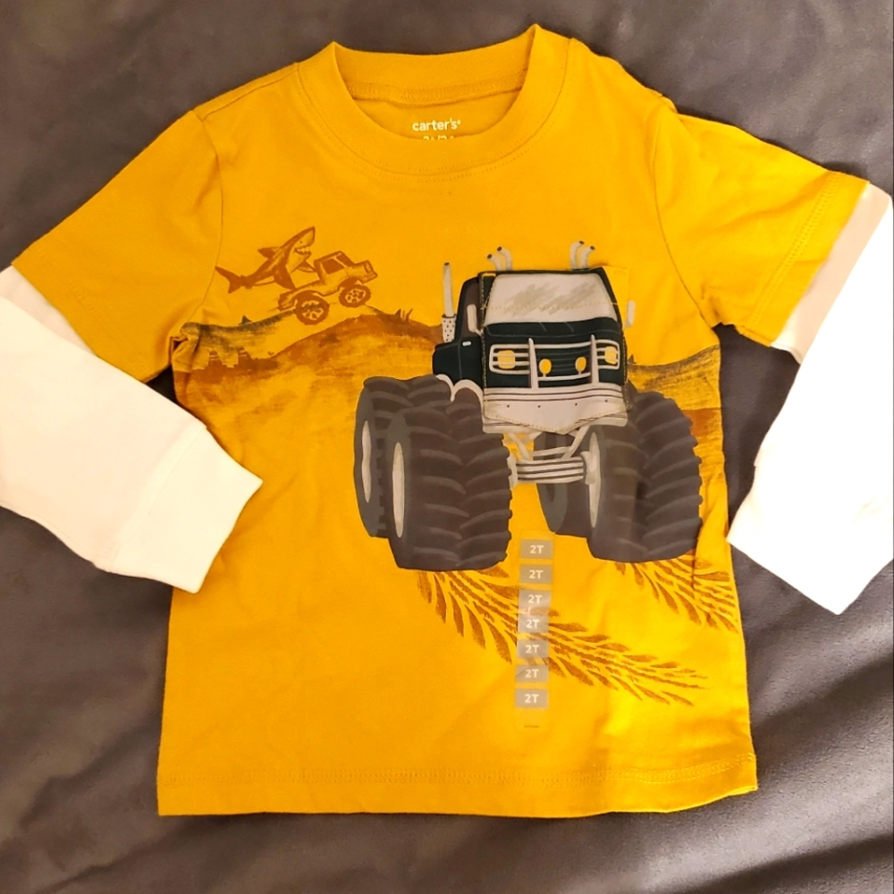 Toddler Monster Truck Tee